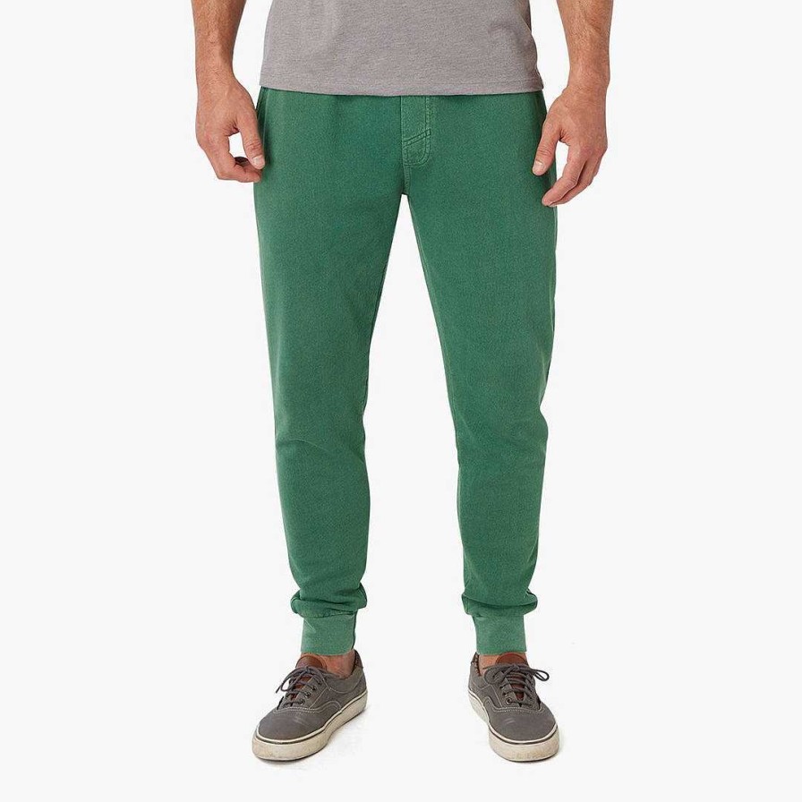 Men Fair Harbor Pants | The Saltaire Sweatpant Coastal Green Saltaire Sweatpant