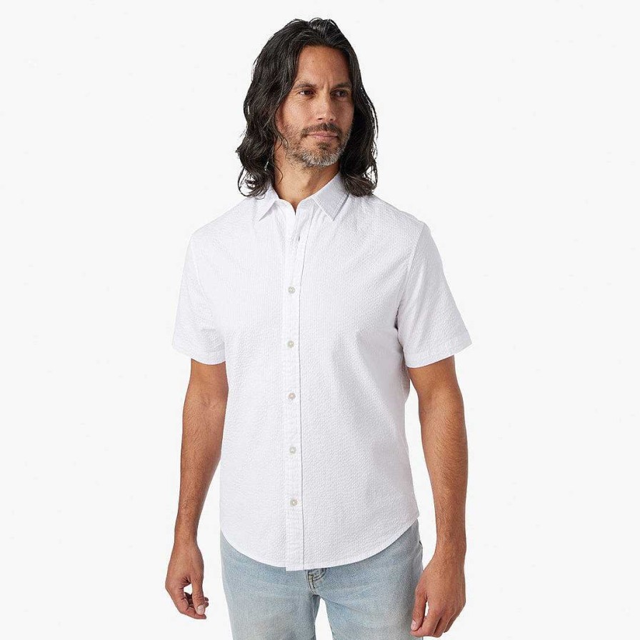 Men Fair Harbor Polos & Button Downs | The Seersucker Shirt