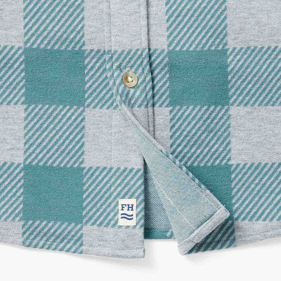 Men Fair Harbor Flannels | The Ultra-Stretch Dunewood Flannel