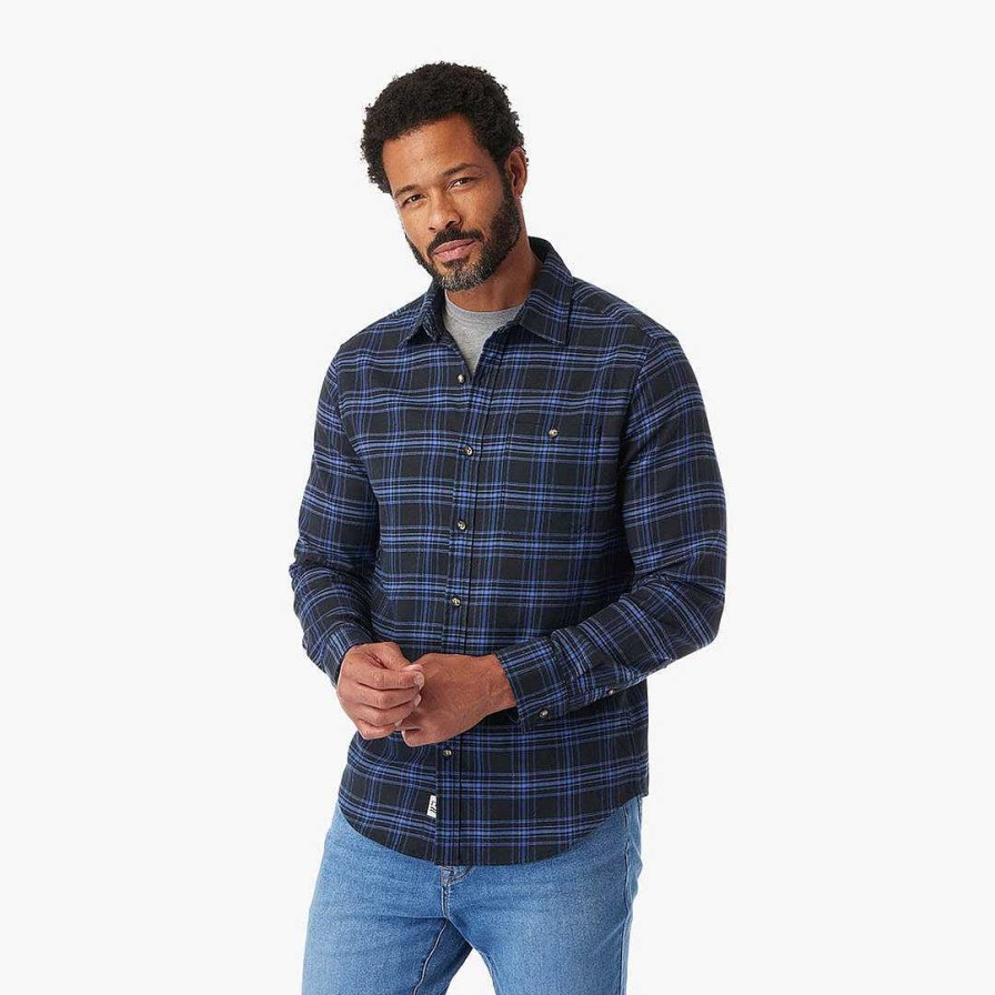 Men Fair Harbor Polos & Button Downs | The Lightweight Seaside Flannel