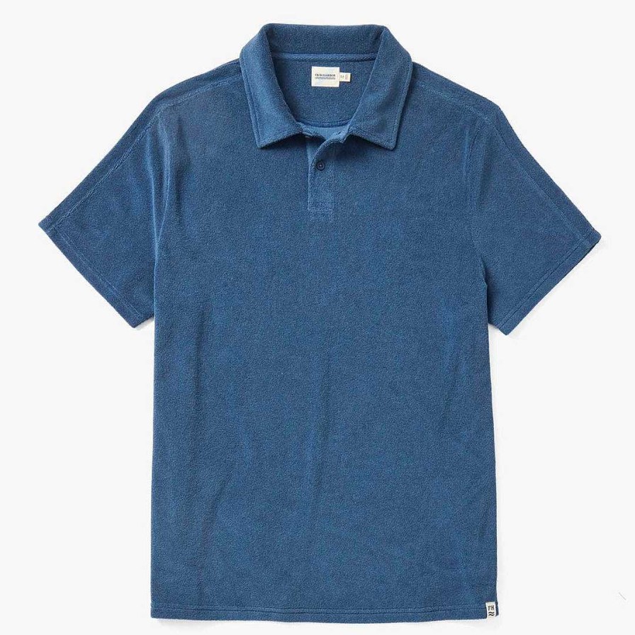 Men Fair Harbor Polos & Button Downs | The Ravello Terry Polo