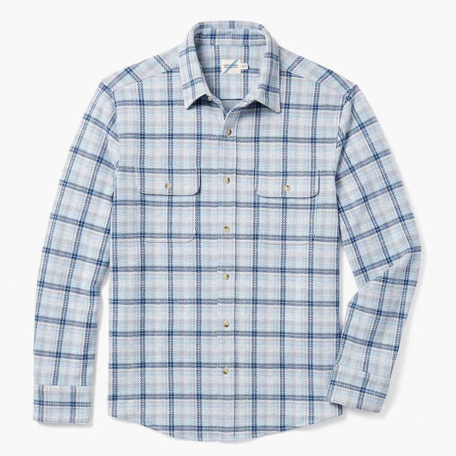 Men Fair Harbor Flannels | The Ultra-Stretch Dunewood Flannel