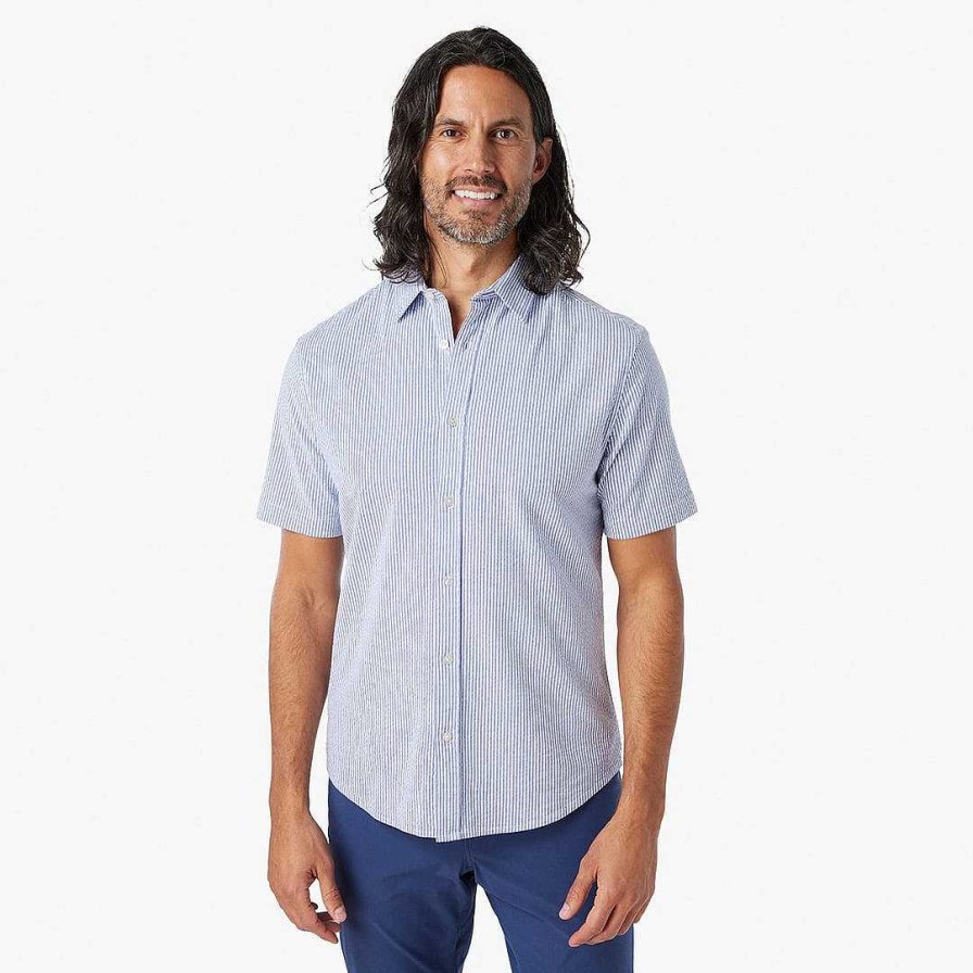 Men Fair Harbor Polos & Button Downs | The Seersucker Shirt