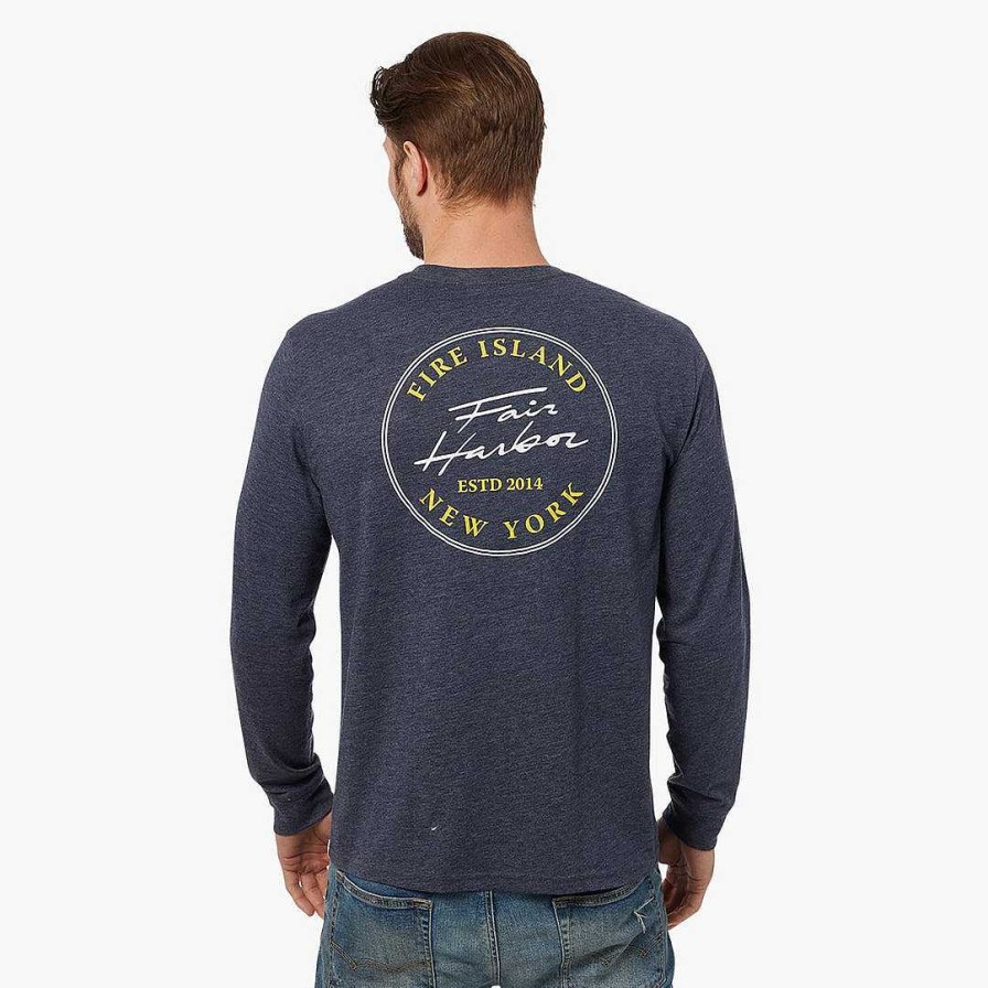 Men Fair Harbor Tees & Henleys | Kismet Long Sleeve Tee