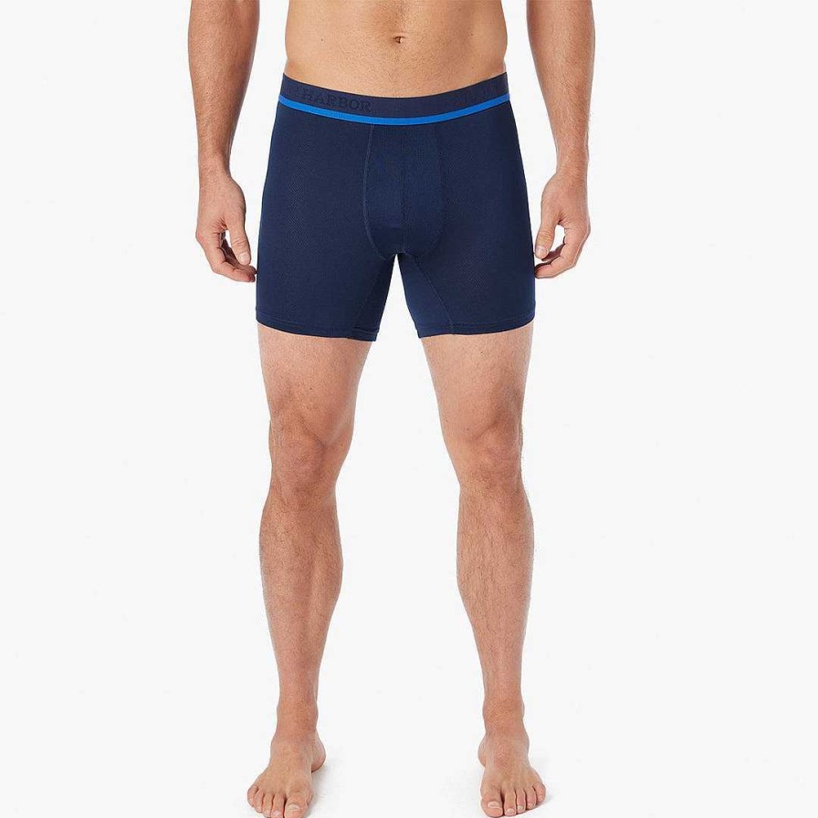 Men Fair Harbor Apparel Packs | The Breezeknit Boxer Brief (4-Pack)