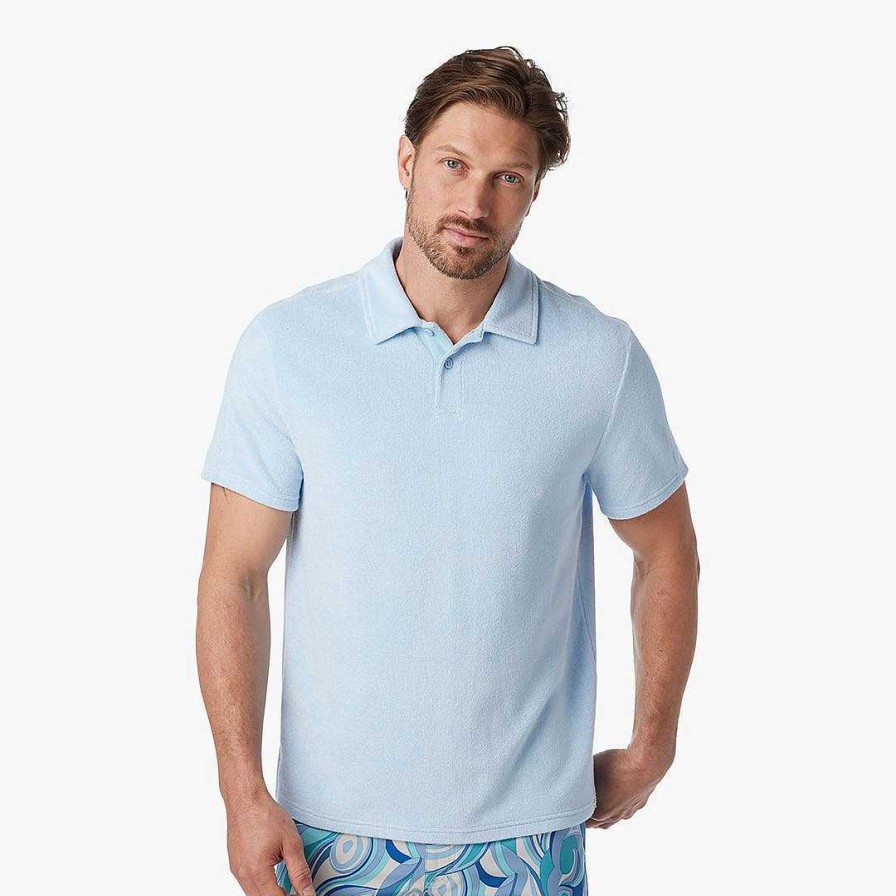 Men Fair Harbor Polos & Button Downs | The Ravello Terry Polo