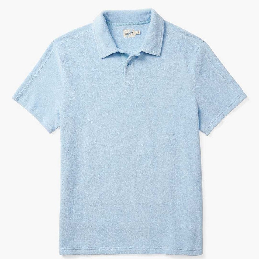 Men Fair Harbor Polos & Button Downs | The Ravello Terry Polo