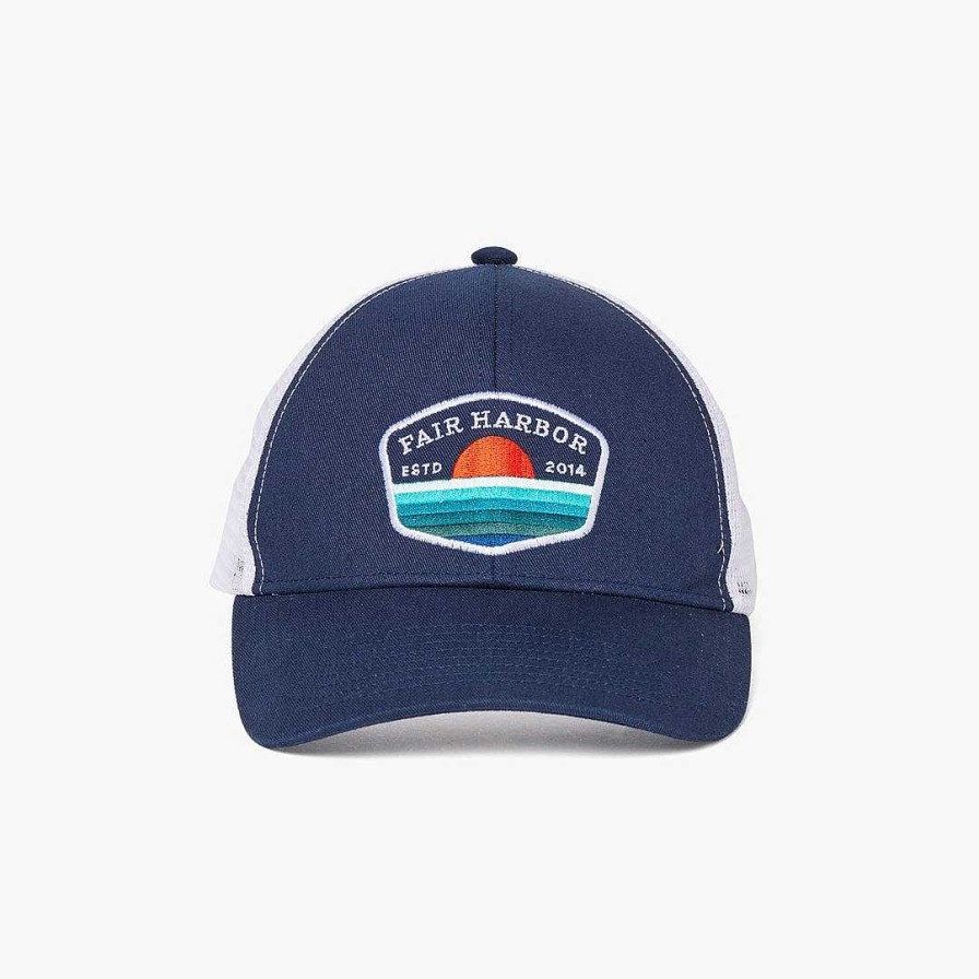 Men Fair Harbor Sustainable Accessories | The Maritime Trucker Hat