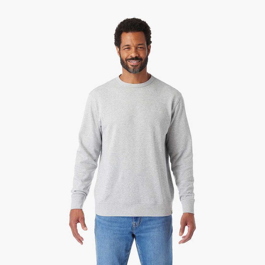 Men Fair Harbor Sweatshirts & Hoodies | The Vintage-Wash Saltaire Crewneck