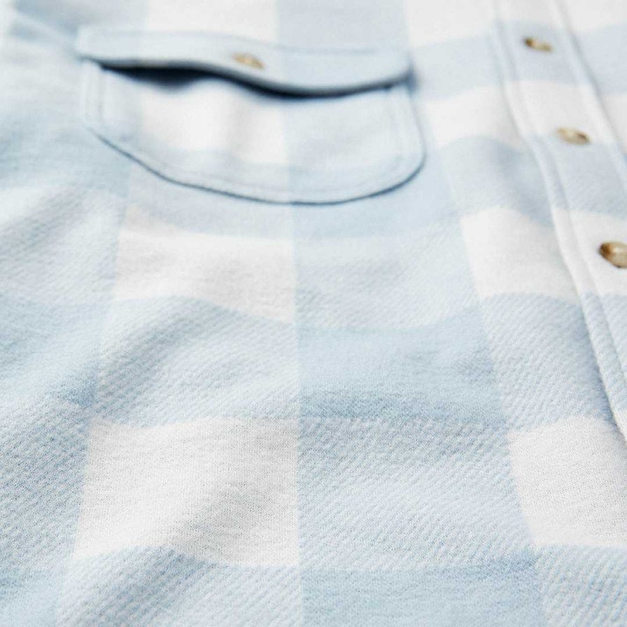 Men Fair Harbor Polos & Button Downs | The Ultra-Stretch Dunewood Flannel