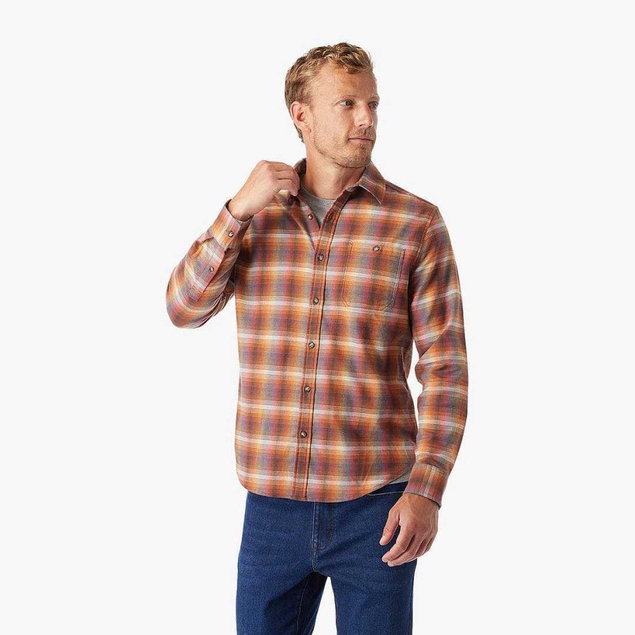 Men Fair Harbor Polos & Button Downs | The Lightweight Seaside Flannel