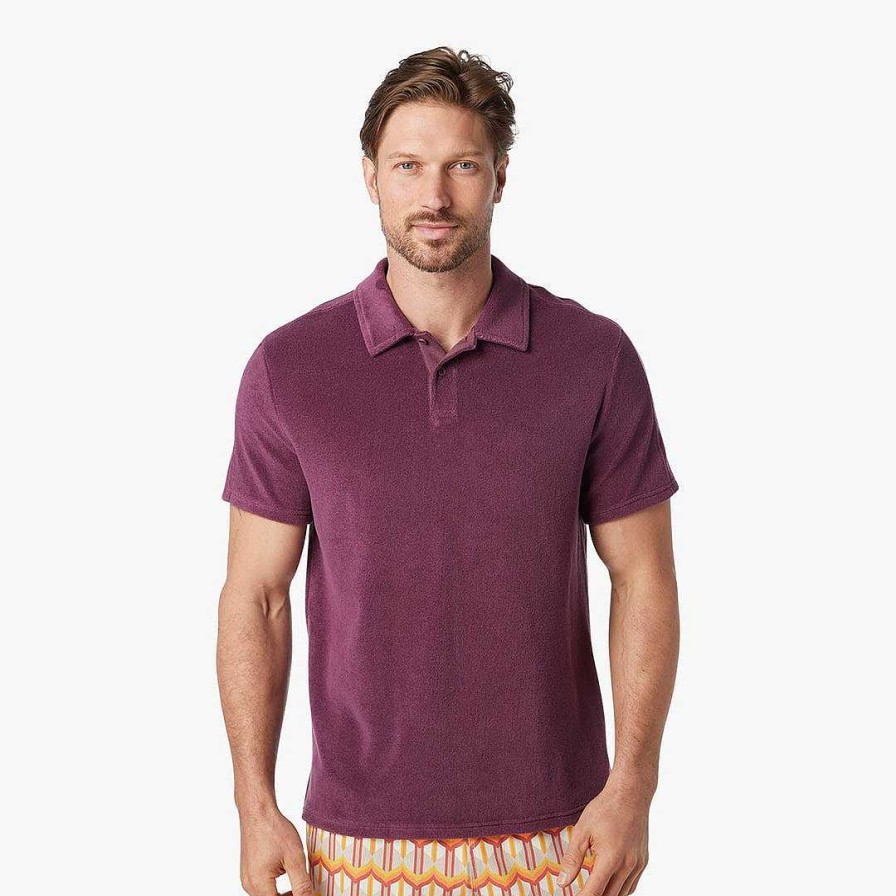 Men Fair Harbor Polos & Button Downs | The Ravello Terry Polo