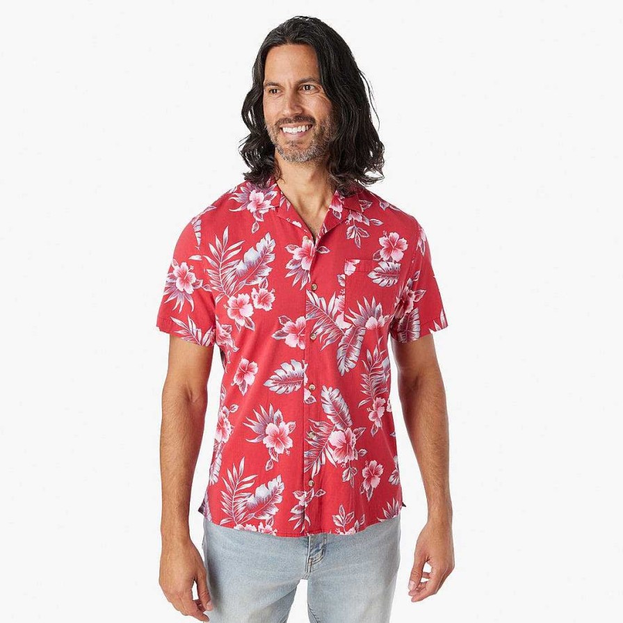 Men Fair Harbor Polos & Button Downs | The Casablanca Camp Shirt