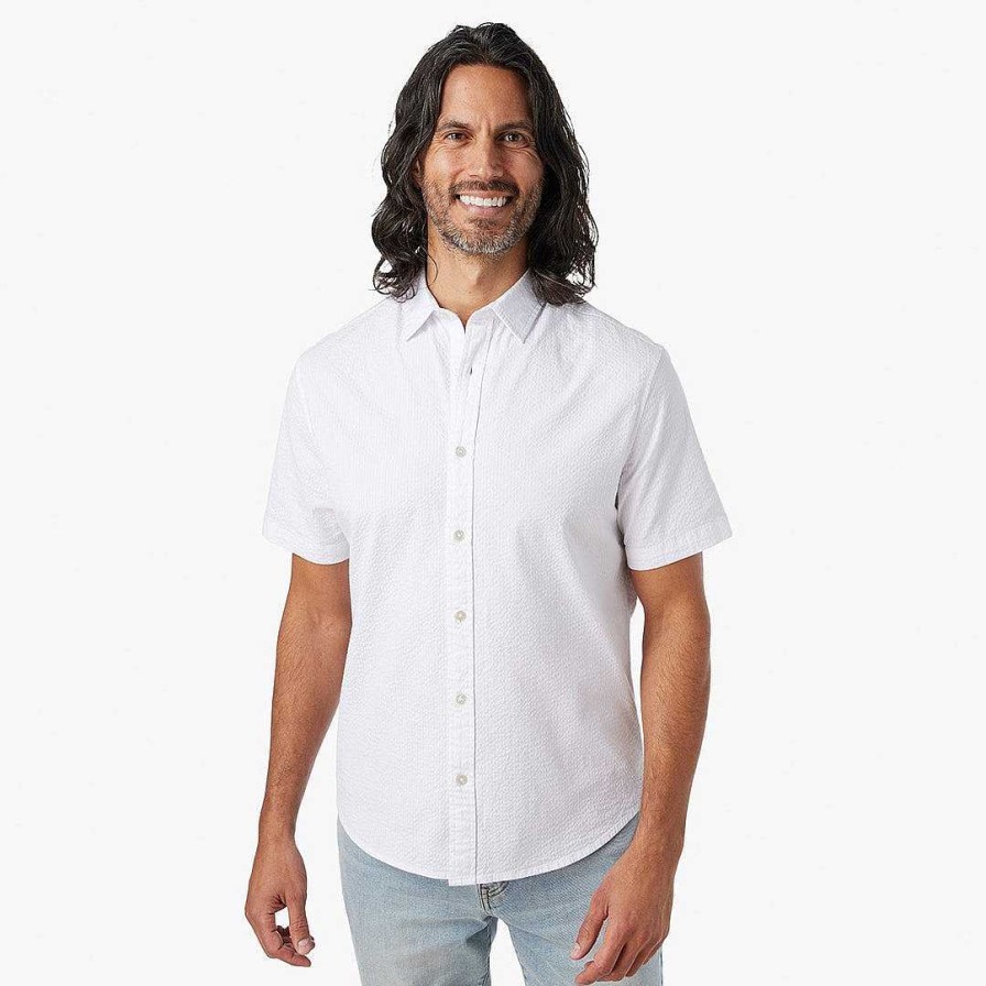 Men Fair Harbor Polos & Button Downs | The Seersucker Shirt